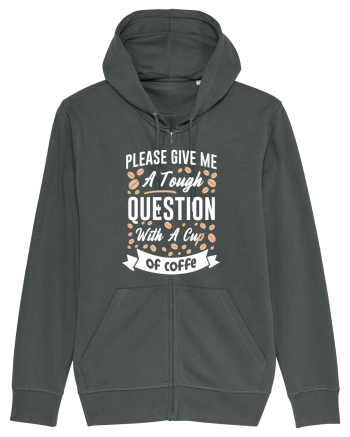 Question With A Cup Of Coffee Anthracite