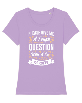 Question With A Cup Of Coffee Lavender Dawn