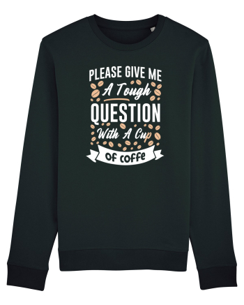 Question With A Cup Of Coffee Black