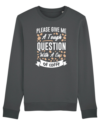 Question With A Cup Of Coffee Anthracite