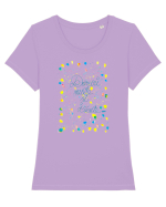 Ravasire Tricou mânecă scurtă guler larg fitted Damă Expresser