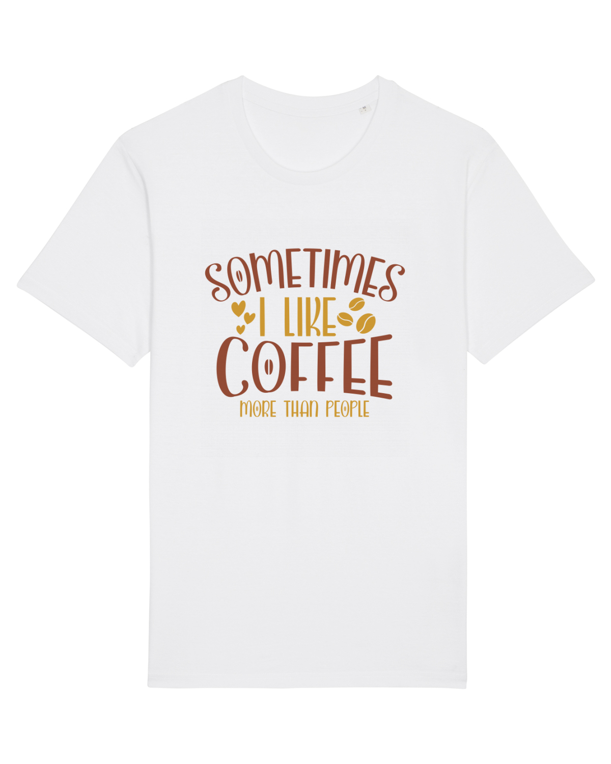 Tricou mânecă scurtă Unisex Rocker White