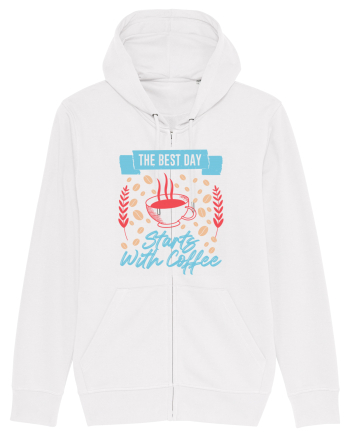 The Best Day Starts With Coffee White