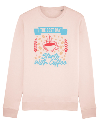 The Best Day Starts With Coffee Candy Pink