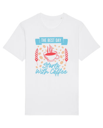 The Best Day Starts With Coffee White
