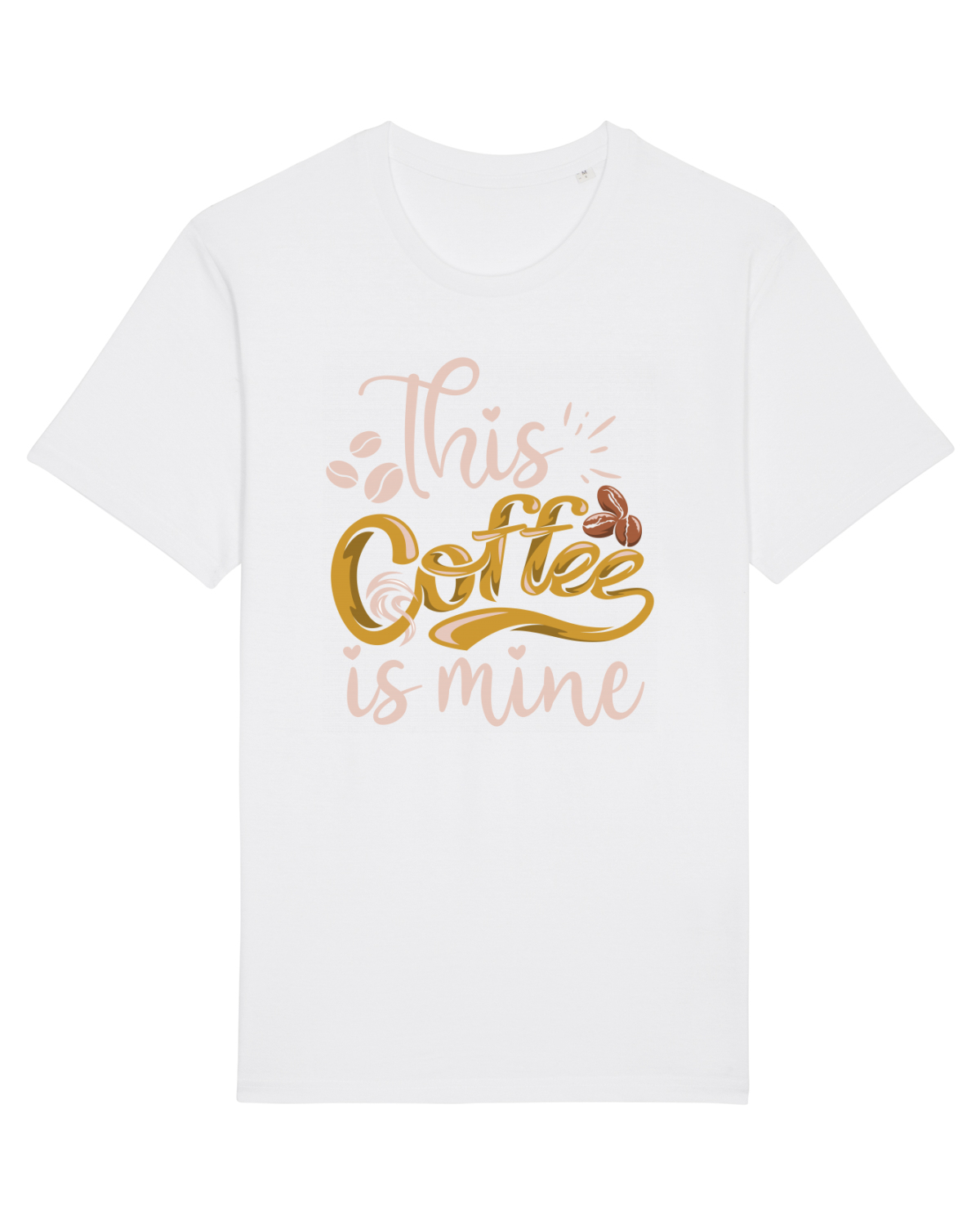 Tricou mânecă scurtă Unisex Rocker White