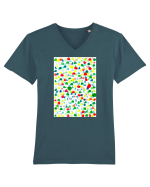 Copilarie Tricou mânecă scurtă guler V Bărbat Presenter