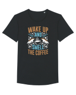 Wake Up And Smell The Coffee Tricou mânecă scurtă guler larg Bărbat Skater