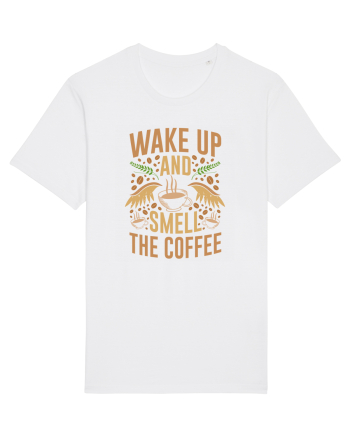 Wake Up And Smell The Coffee White