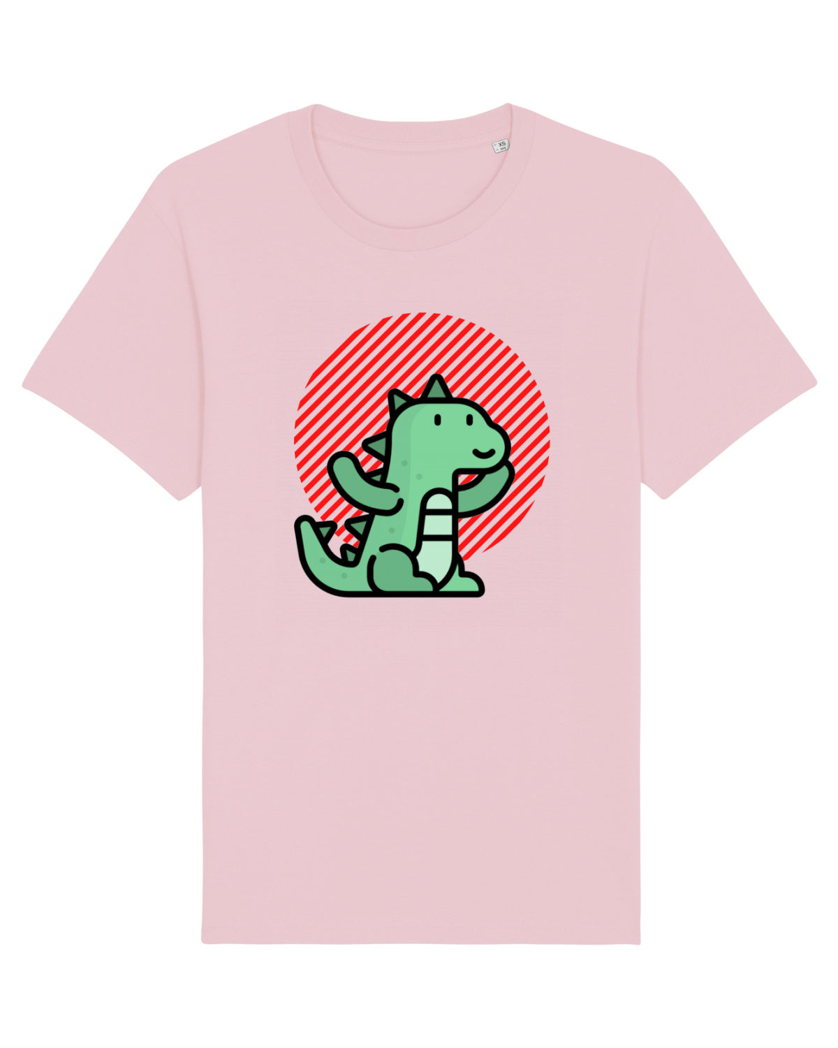 Tricou mânecă scurtă Unisex Rocker Cotton Pink