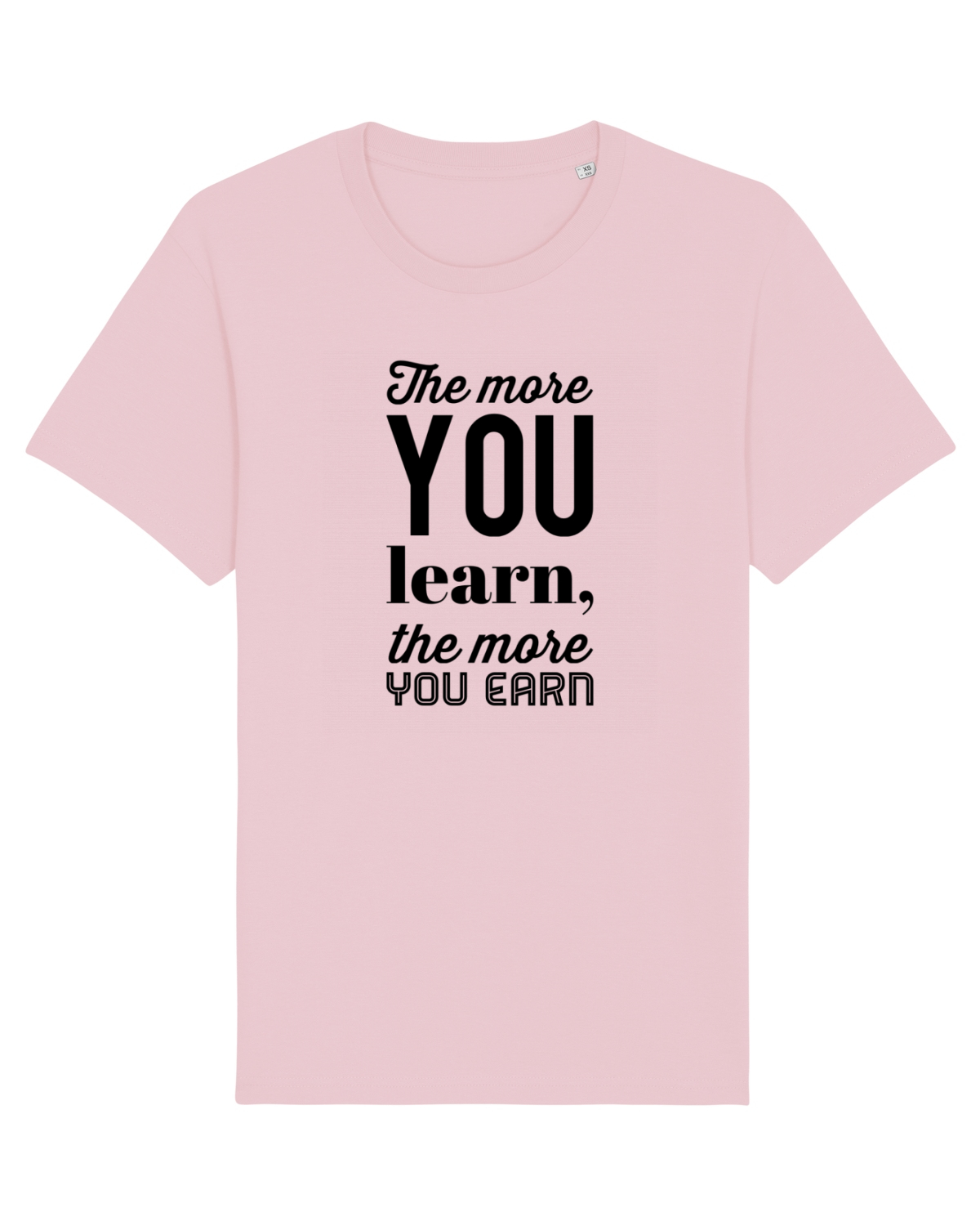 Tricou mânecă scurtă Unisex Rocker Cotton Pink