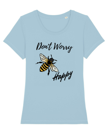 Bee happy Sky Blue