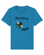 Bee happy Tricou mânecă scurtă Unisex Rocker