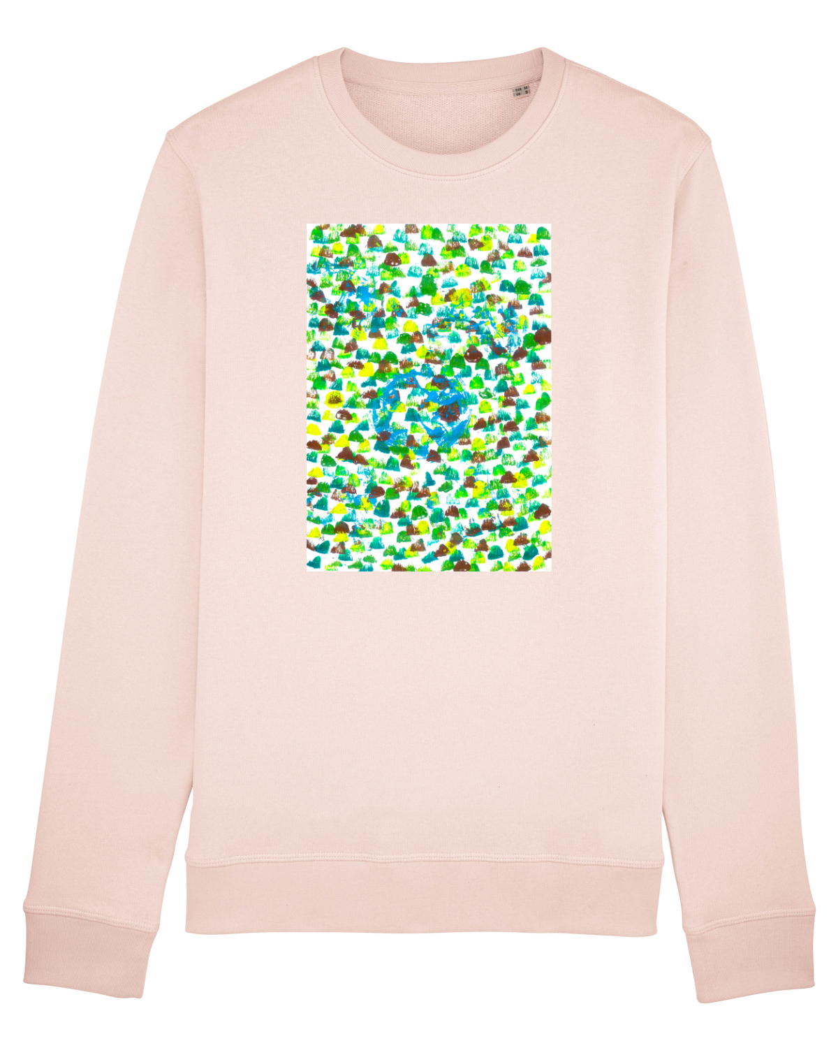 Bluză mânecă lungă Unisex Rise Candy Pink