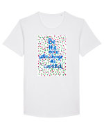 Be the one Tricou mânecă scurtă guler larg Bărbat Skater