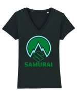 Samurai Tricou mânecă scurtă guler V Damă Evoker