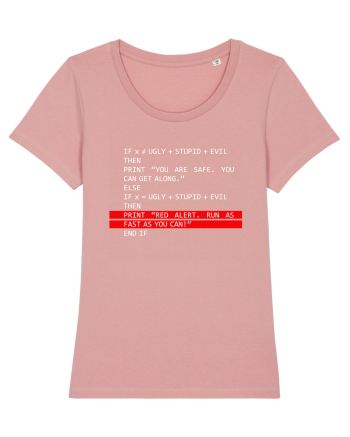 Funny coding Canyon Pink