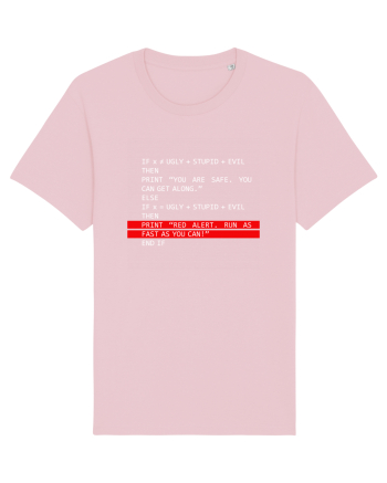 Funny coding Cotton Pink