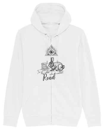 the black rabbit who could not read White