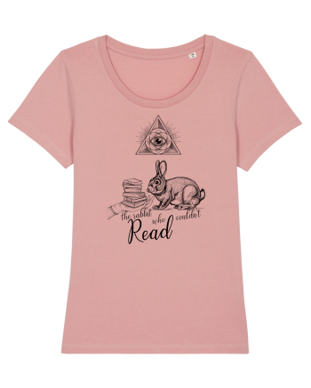 the black rabbit who could not read Canyon Pink