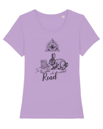 the black rabbit who could not read Lavender Dawn