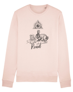 the black rabbit who could not read Bluză mânecă lungă Unisex Rise