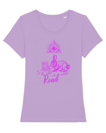 the crazy rabbit who could not read Lavender Dawn