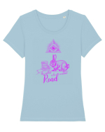 the crazy rabbit who could not read Tricou mânecă scurtă guler larg fitted Damă Expresser
