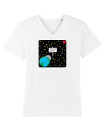 Spațiu de închiriat Tricou mânecă scurtă guler V Bărbat Presenter