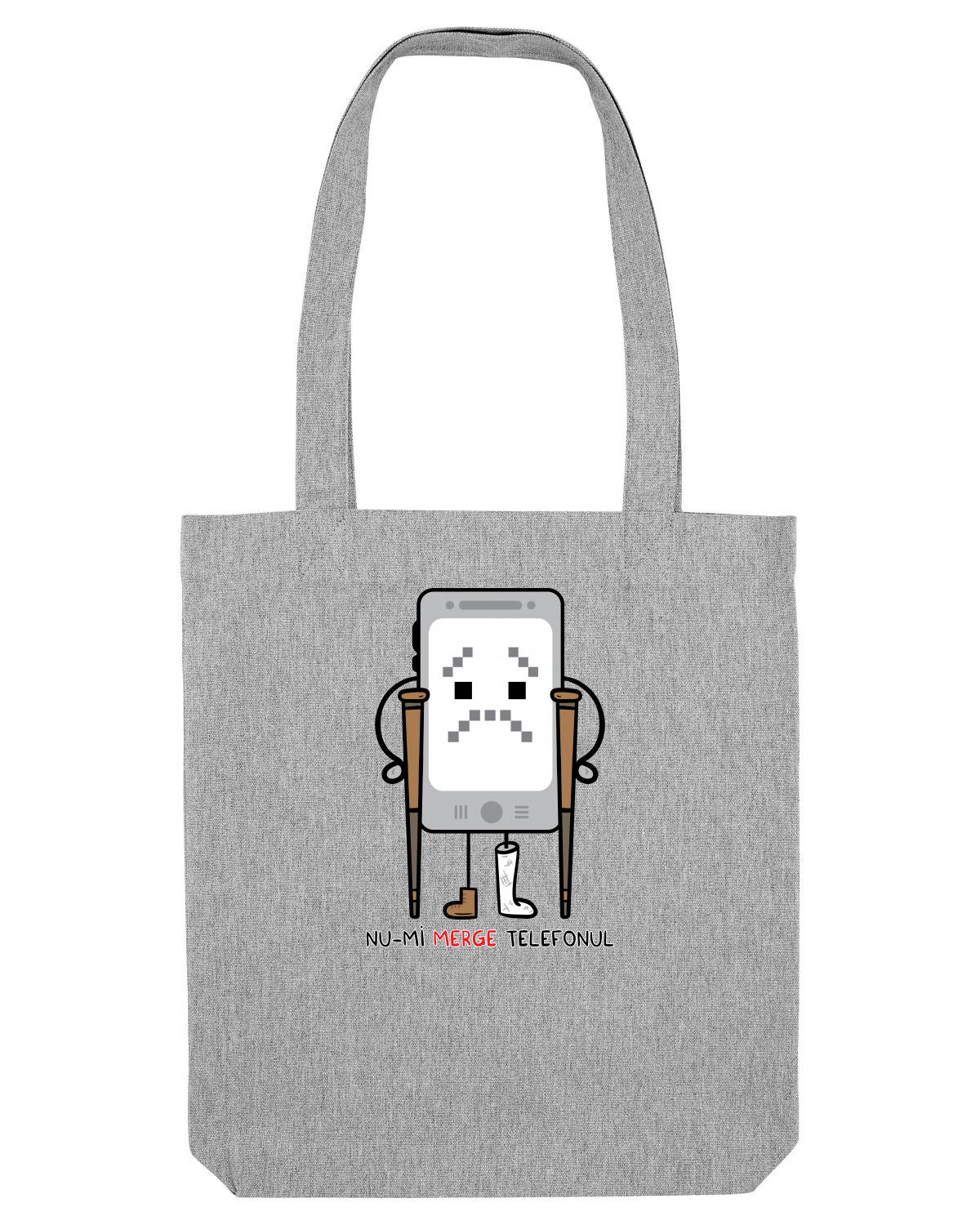 Sacoșă textilă Heather Grey