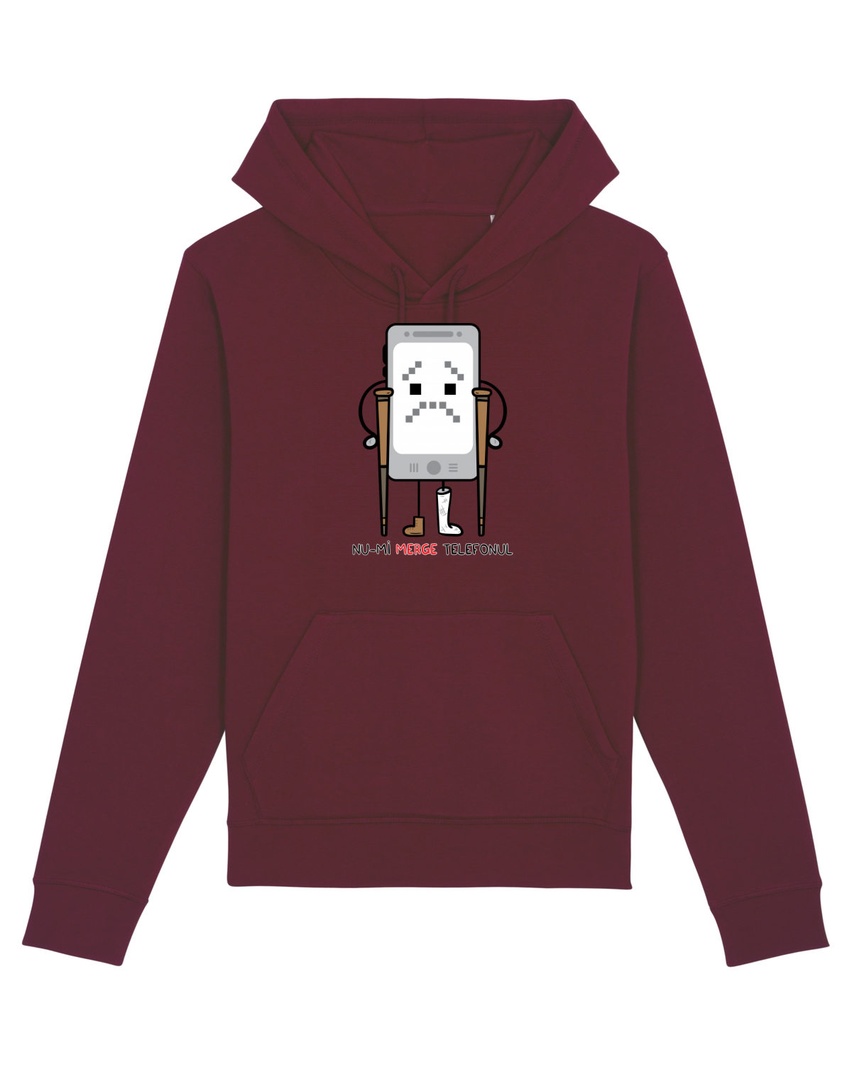 Hanorac Unisex Drummer Burgundy