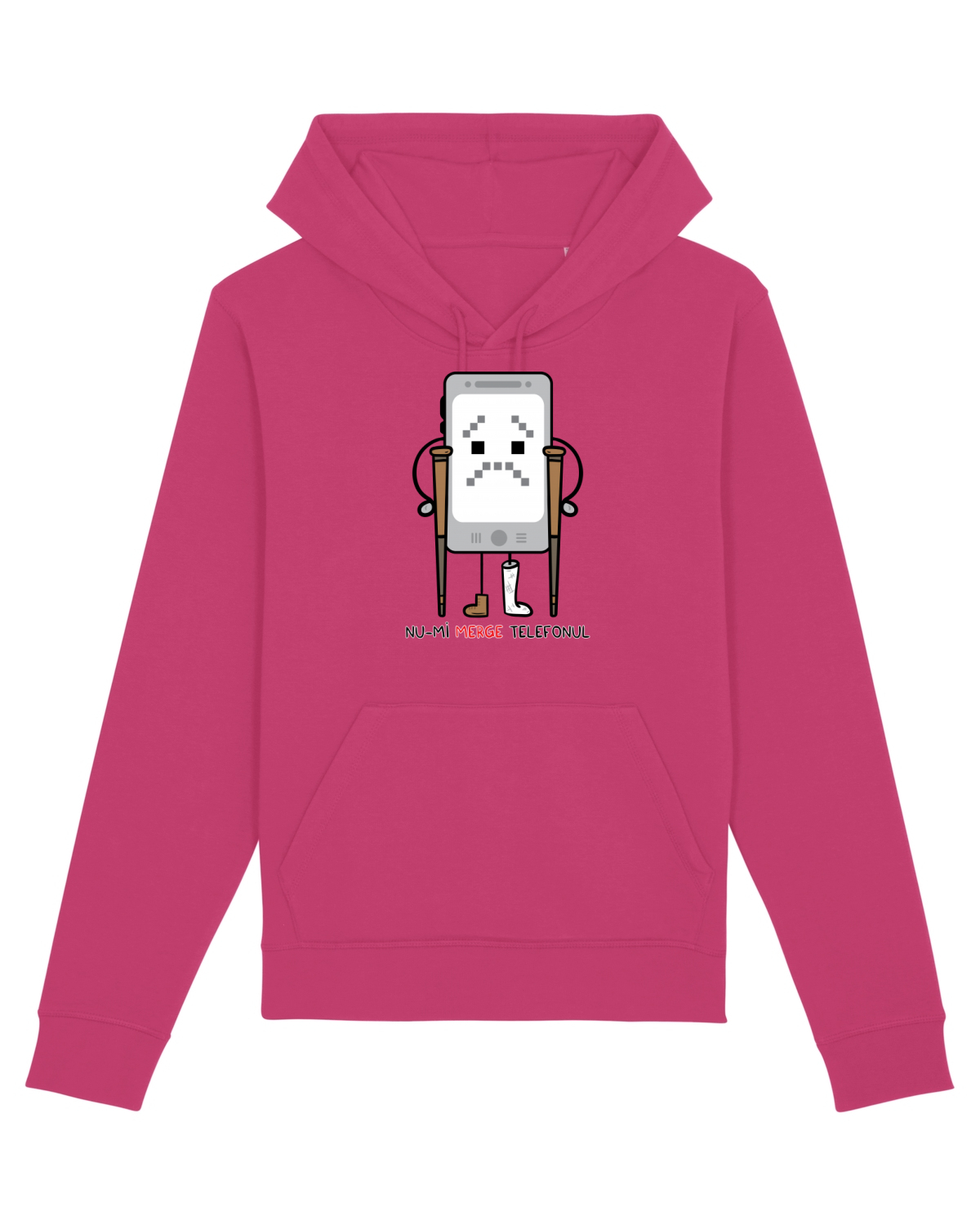 Hanorac Unisex Drummer Raspberry