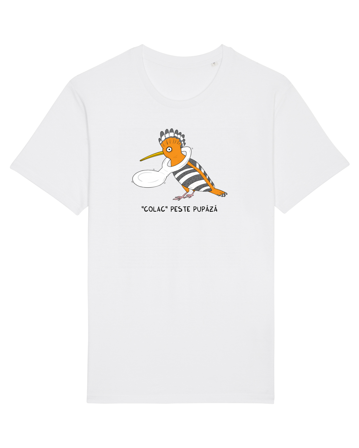 Tricou mânecă scurtă Unisex Rocker White