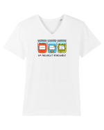 Am încurcat borcanele Tricou mânecă scurtă guler V Bărbat Presenter