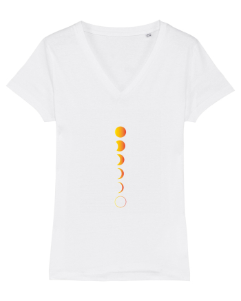 Moon Phases Design White