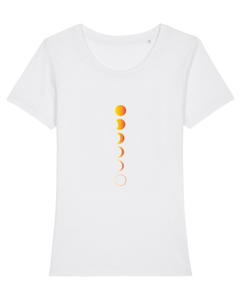 Moon Phases Design White