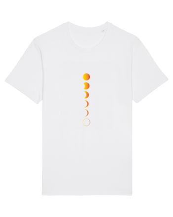 Moon Phases Design White