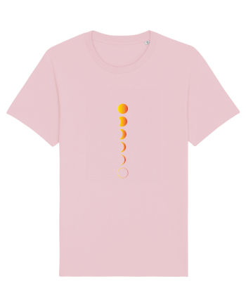 Moon Phases Design Cotton Pink