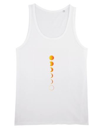 Moon Phases Design White