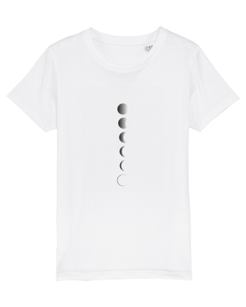 Moon Phase BW Design White