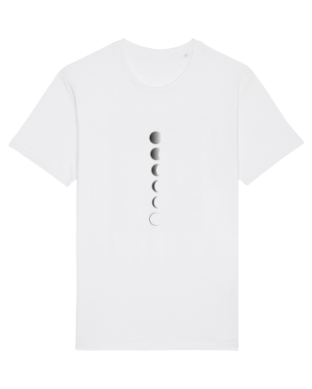 Moon Phase BW Design White