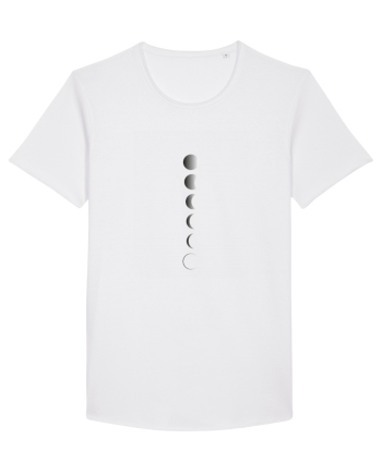Moon Phase BW Design White