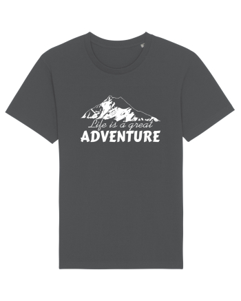 Life is a great adventure Anthracite