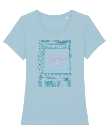 Traditional way Sky Blue