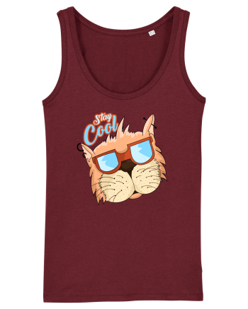 Stay cool Cat Burgundy