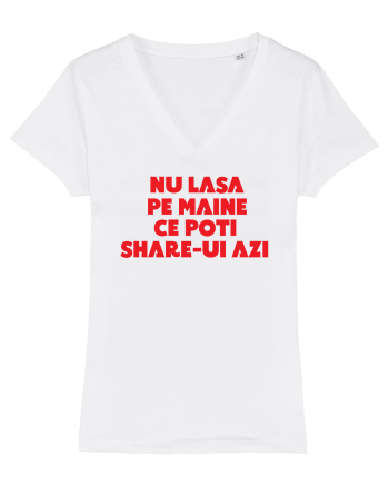 Nu lasa pe maine  White