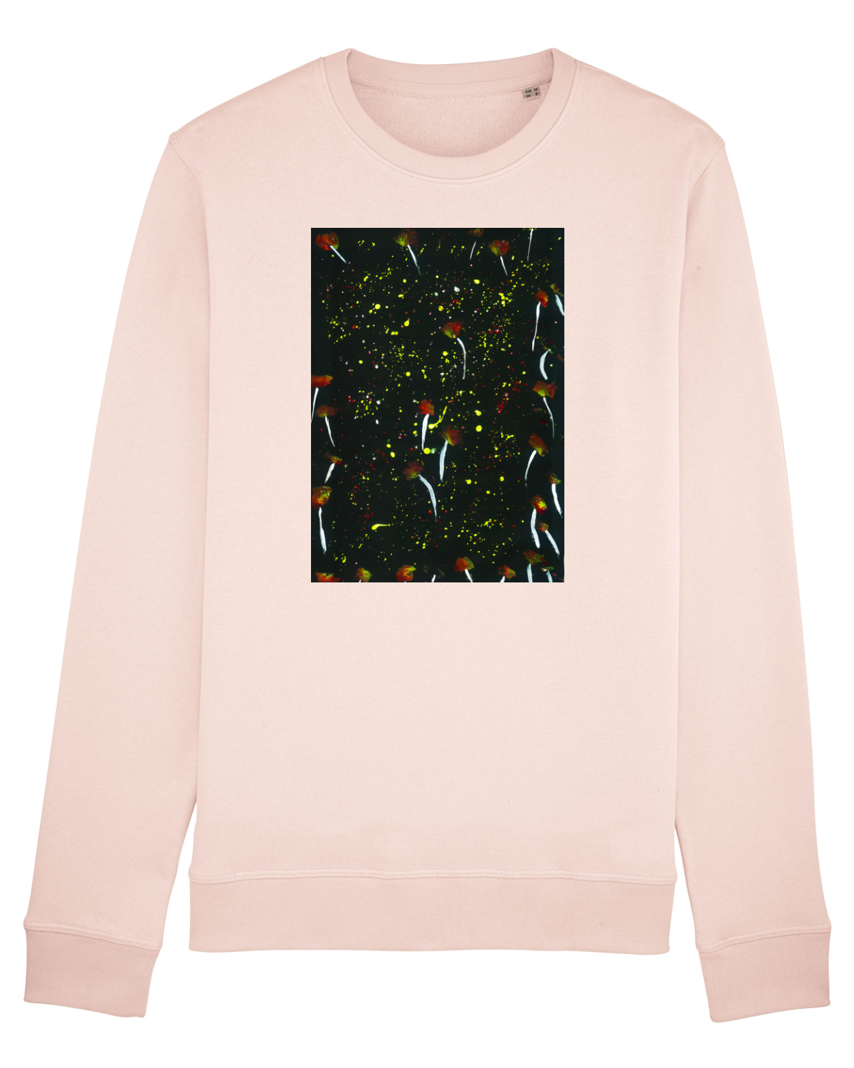 Bluză mânecă lungă Unisex Rise Candy Pink