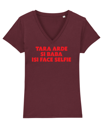 Tara arde Burgundy