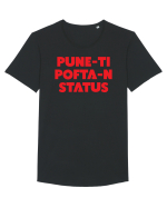 Pune-ti pofta-n status Tricou mânecă scurtă guler larg Bărbat Skater