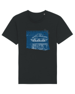 M4 Sherman Tricou mânecă scurtă Unisex Rocker